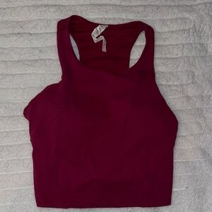 Lululemon Magenta Athletic Tank Top